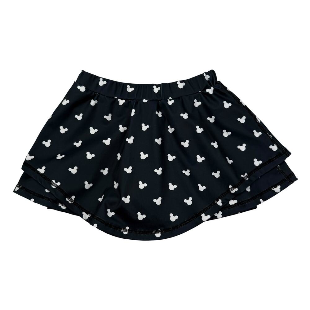 Shop The Magic Box Disney Girls Black Mickey Skirt Skort, Size 9/10